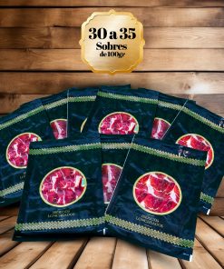 Jamón Ibérico 100% de bellota 30 a 35 sobres de 100grs aprx.