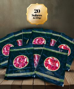 Pack Jamón raza Ibérico 100% de Bellota 20 sobres 100grs