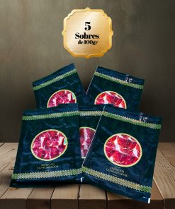 Pack Jamón raza ibérica cebo campo 5 sobres 100grs
