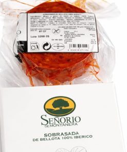 Señorío de Montanera Sobrasada de Bellota 100% Ibérica